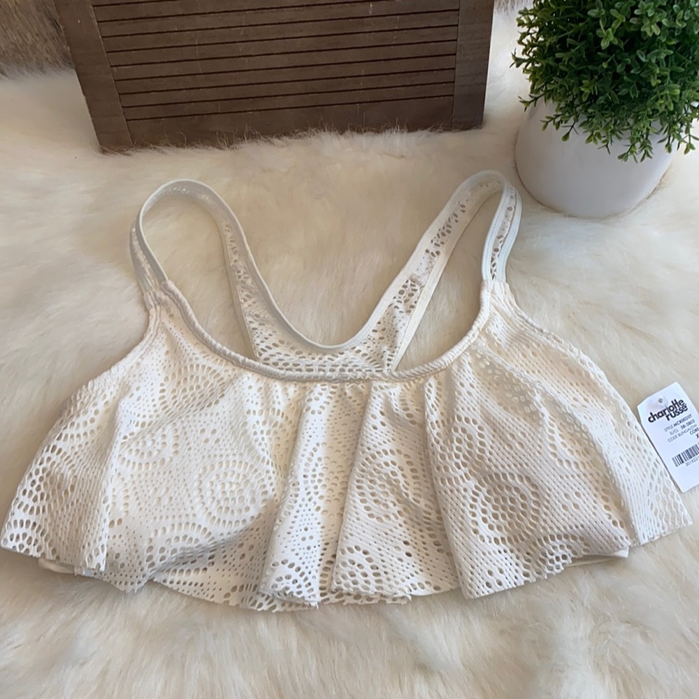 Wish & Whim lace bikini top.